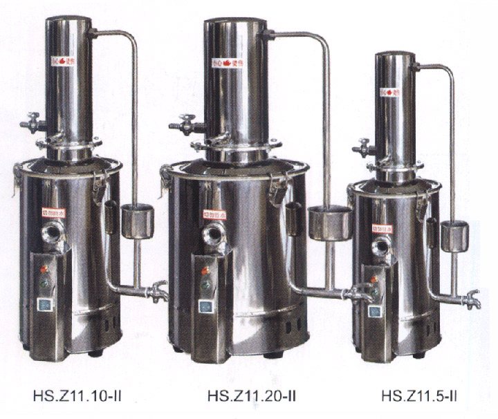 上海躍進 不銹鋼電熱蒸餾水器 HS.Z11.10