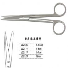 金鐘手術剪彎尖圓 JC2123 18cm 彎尖圓 WD