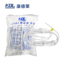康德萊一次性使用輸血器帶針TS055 雙頭帶針 0.9×28mm 10套/包，200套/箱，一箱起批