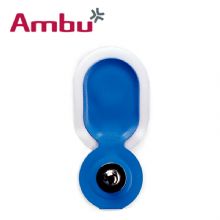AMBU 丹麥安保藍點心電電極片N-00-S 44.8*22mm兒童用電極片 25片/袋，1000片/盒，2000片/箱