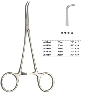 金鐘分離結扎鉗20cm JC8350 20cm 65°×20全齒