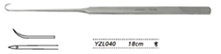 金鐘動脈瘤針  YZL040 18cm 彎