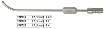 金鐘鼻腔吸引管彎 H7V010 17.5cm 彎 φ2.5