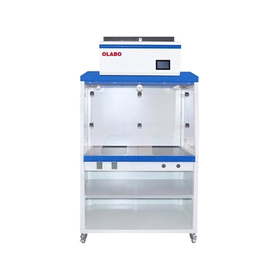 歐萊博凈氣型通風柜FH1200(C) 無管道通風柜、三面亞克力視窗、觸摸顯示屏控制內置過濾器