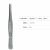 金鐘醫用鑷  J42045 18cm 橫齒（敷料）