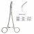 金鐘分離結扎鉗18cm JC8790 18cm 90°×16直半齒