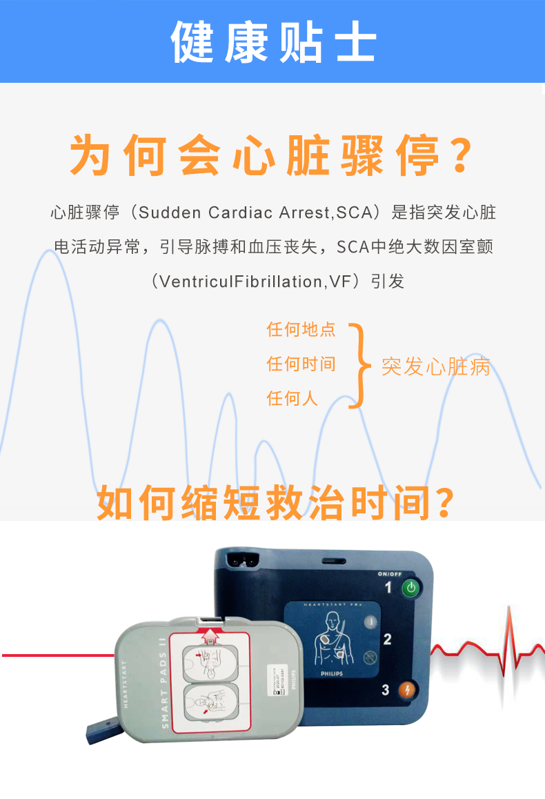 AED除顫器 飛利浦除顫儀 智能救心寶